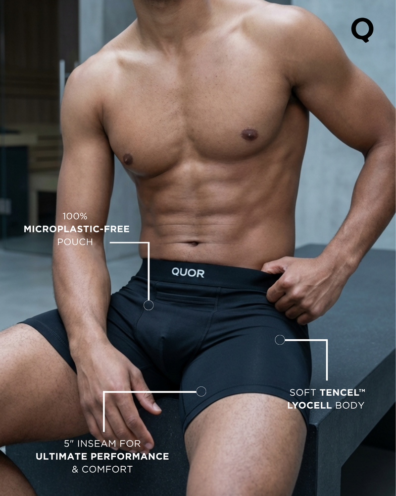 QUOR Performance Boxer — Material Breakdown